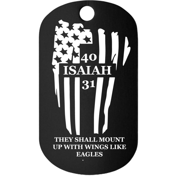 DOG TAG ISAIAH 40:31