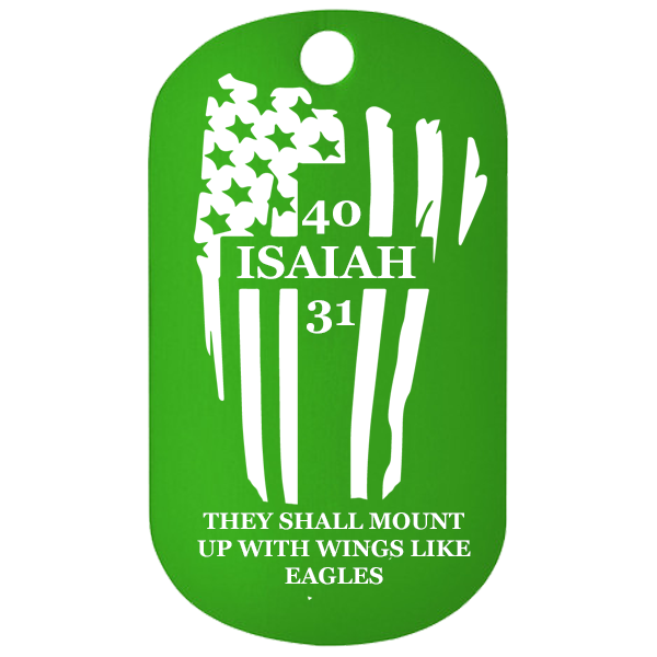 DOG TAG ISAIAH 40:31