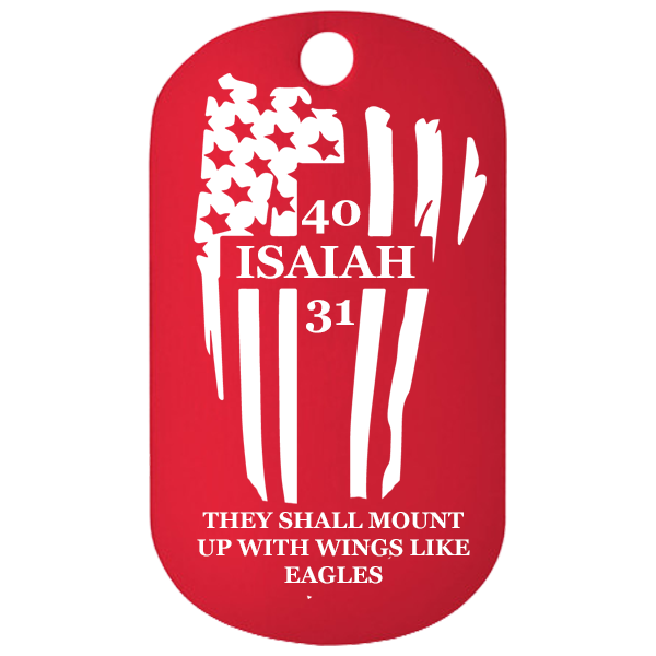 DOG TAG ISAIAH 40:31