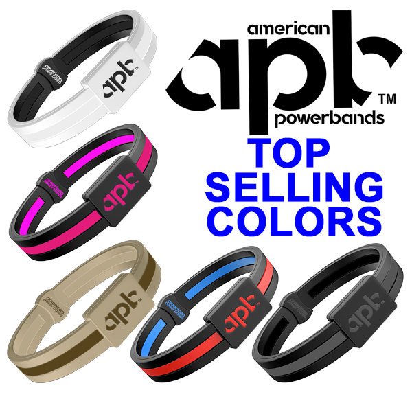 TABLETOP RETAIL DISPLAY WITH 14 POWERBANDS