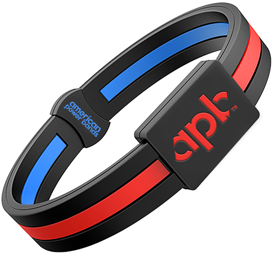 APB First Responder Red-Blue American Power Bands