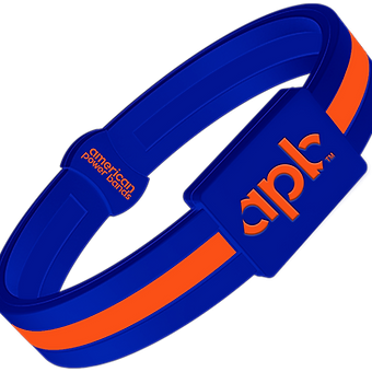 APB Royal Blue-Orange American Power Band